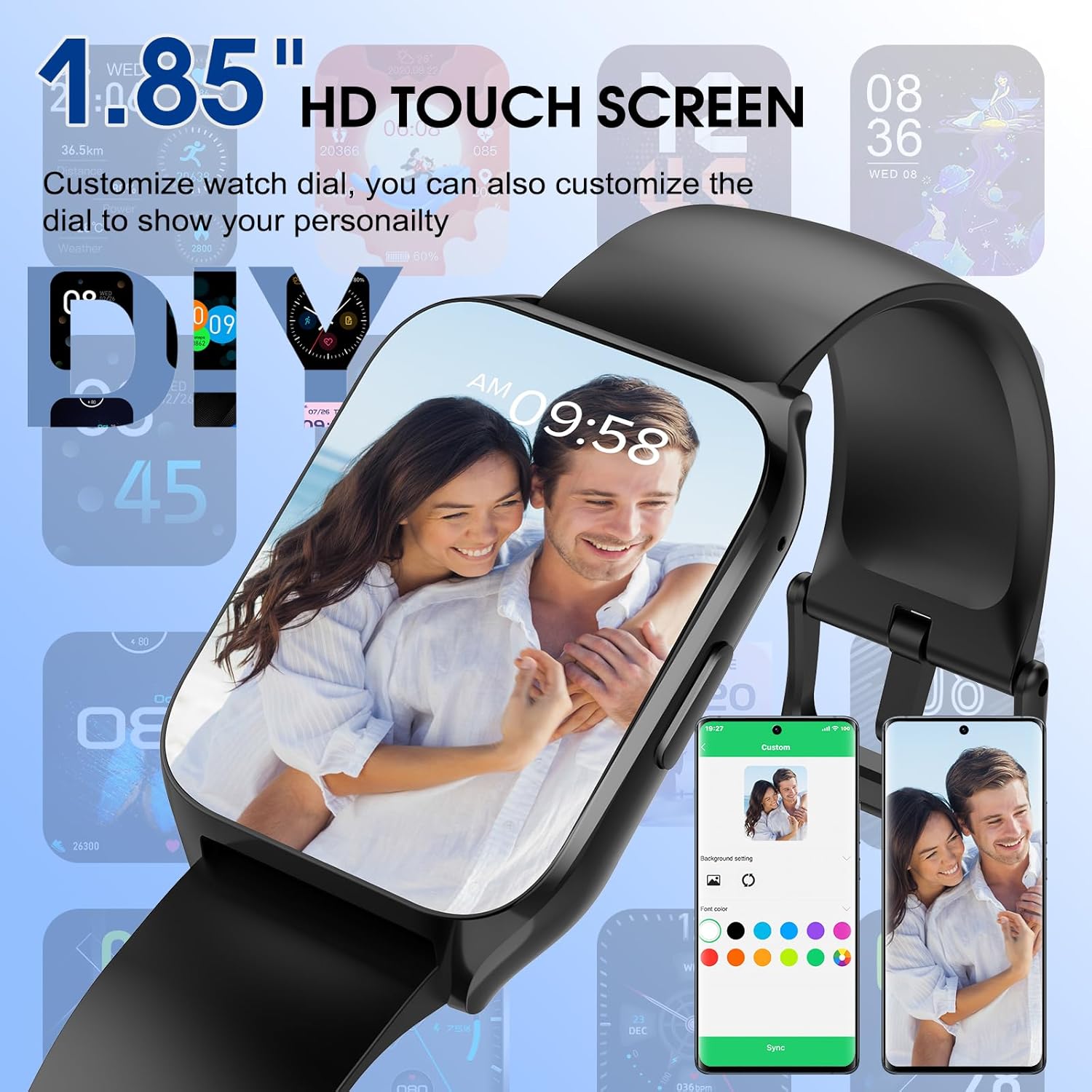 Smart Watch for Men Women