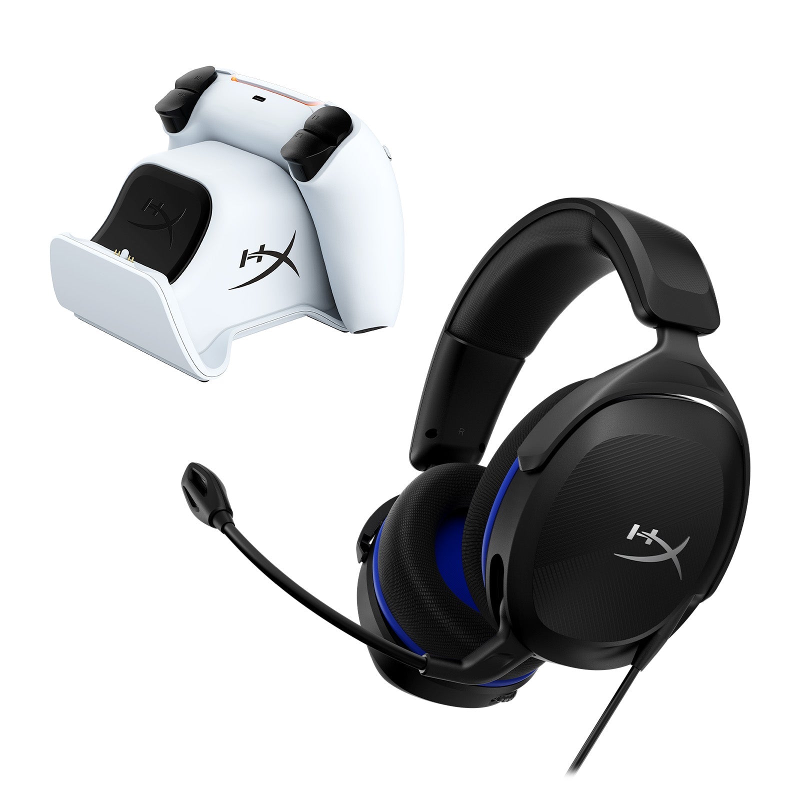 HyperX Bundle - Cloud Stinger 2 Core PS + ChargePlay Duo PS5