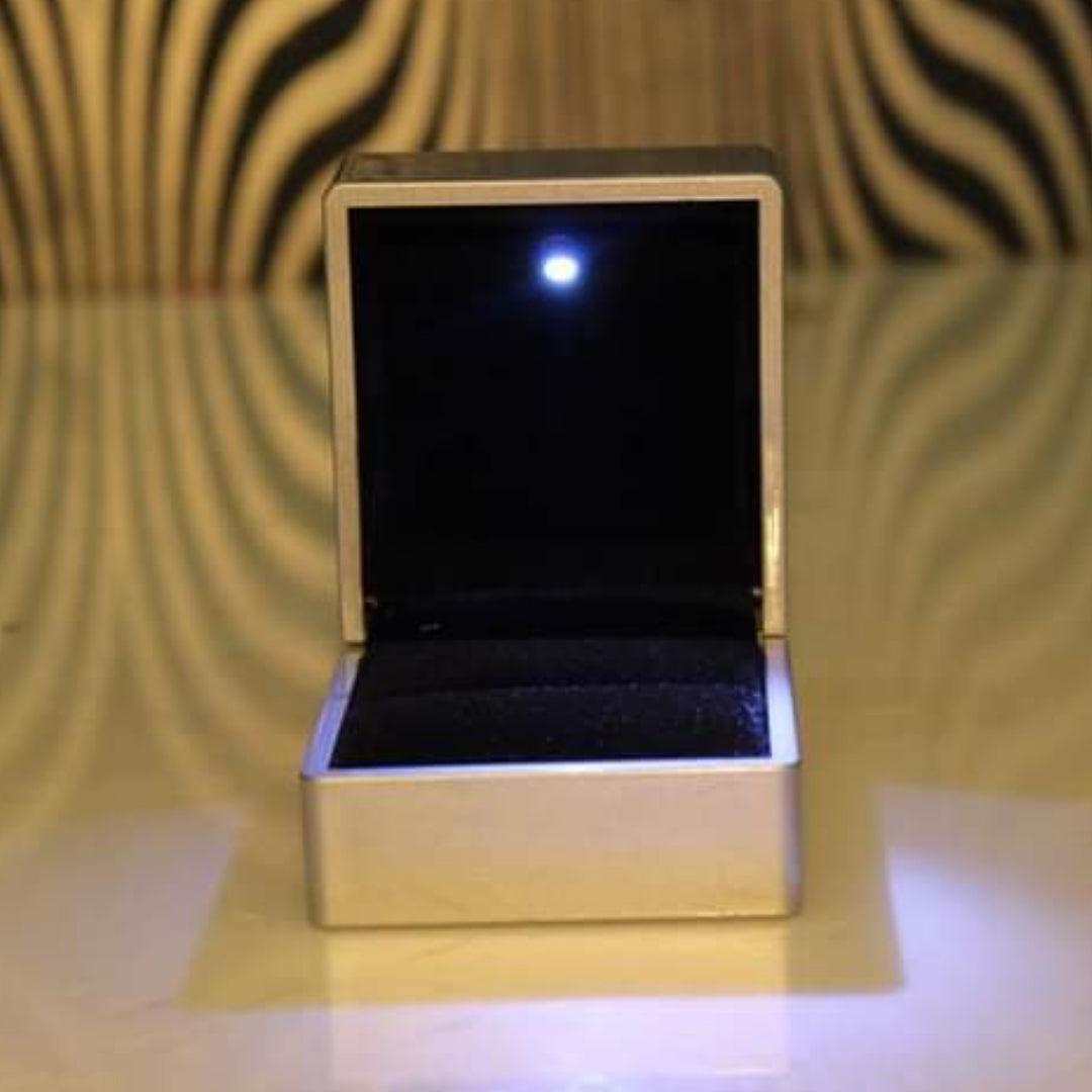 Valentine's Day Gift - LED Light Proposal, Engagement, Ring Box