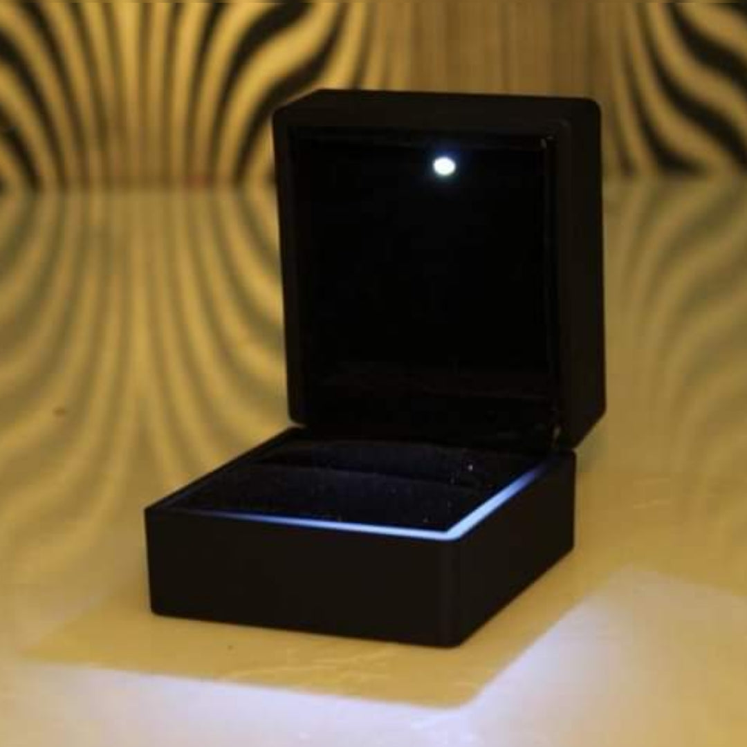 Valentine's Day Gift - LED Light Proposal, Engagement, Ring Box