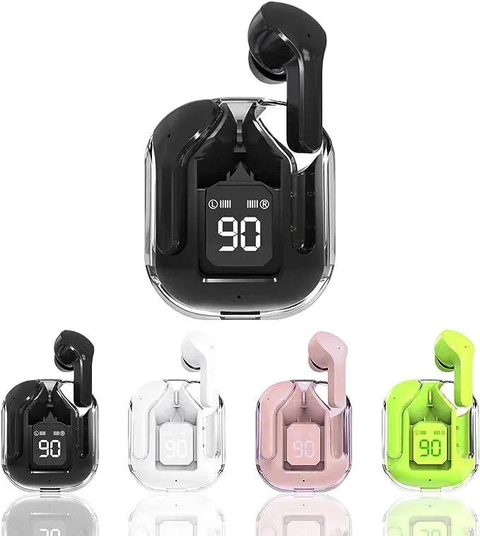 A31 Crystal Wireless Earphones ( Silicon Cover Free )